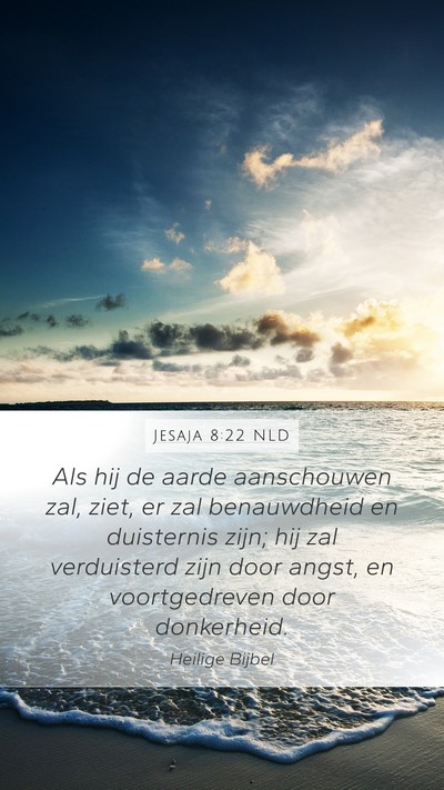 Jesaja 8:22 NLD Bible Verse Image