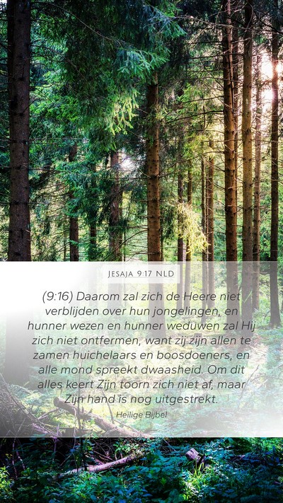 Jesaja 9:17 NLD Bible Verse Image
