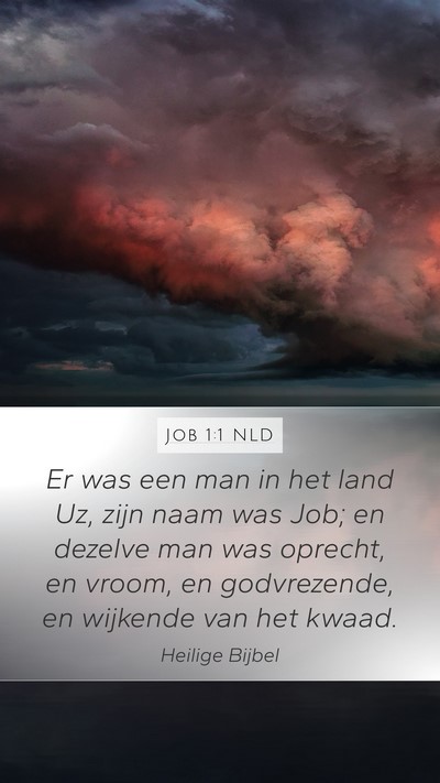 Job 1:1 NLD Bible Verse Image