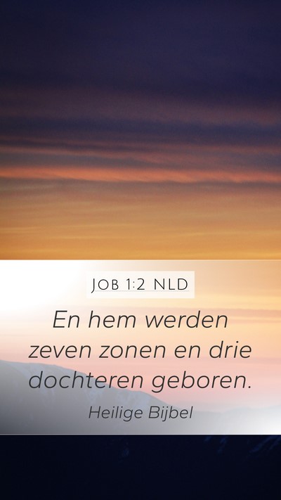 Job 1:2 NLD Bible Verse Image