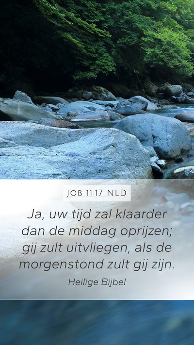 Job 11:17 NLD Bible Verse Image