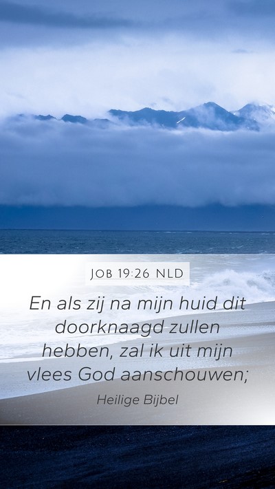 Job 19:26 NLD Bible Verse Image