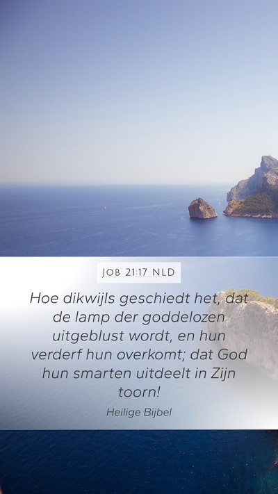 Job 21:17 NLD Bible Verse Image