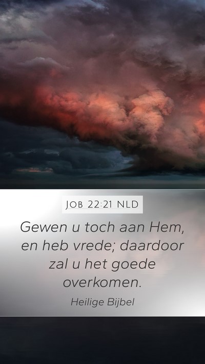 Job 22:21 NLD Bible Verse Image