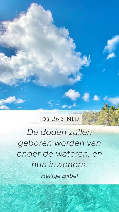 Job 26:5 NLD Bible Verse Image