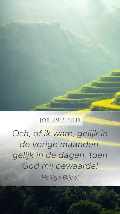 Job 29:2 NLD Bible Verse Image