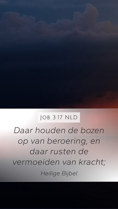 Job 3:17 NLD Bible Verse Image