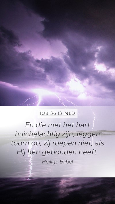Job 36:13 NLD Bible Verse Image