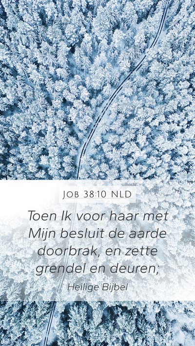 Job 38:10 NLD Bible Verse Image