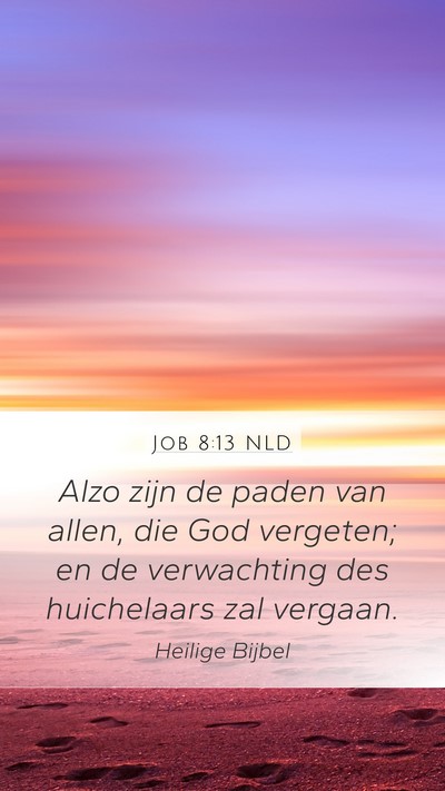 Job 8:13 NLD Bible Verse Image