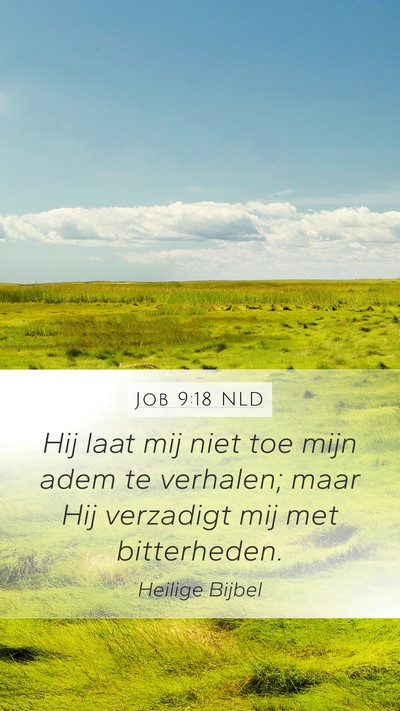 Job 9:18 NLD Bible Verse Image