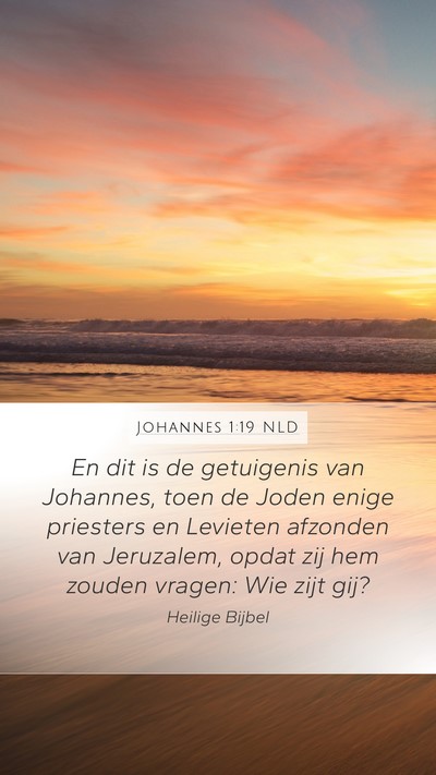 Johannes 1:19 NLD Bible Verse Image