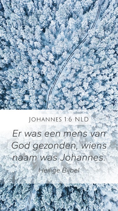 Johannes 1:6 NLD Bible Verse Image