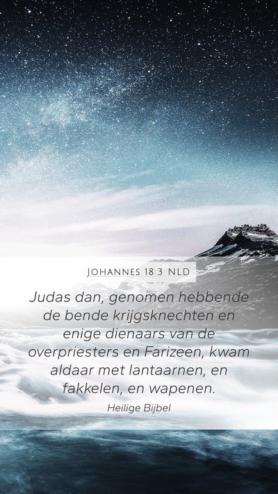 Johannes 18:3 NLD Bible Verse Image