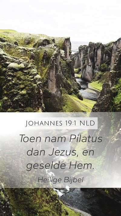 Johannes 19:1 NLD Bible Verse Image