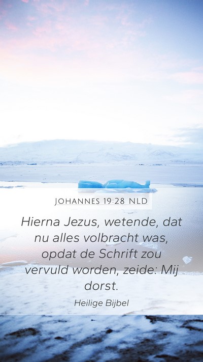 Johannes 19:28 NLD Bible Verse Image