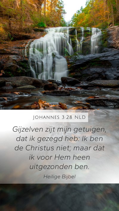 Johannes 3:28 NLD Bible Verse Image