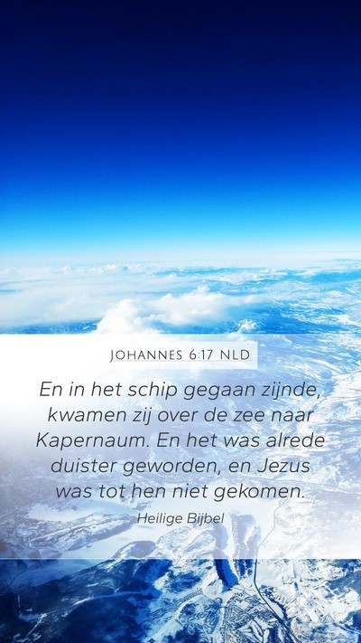 Johannes 6:17 NLD Bible Verse Image