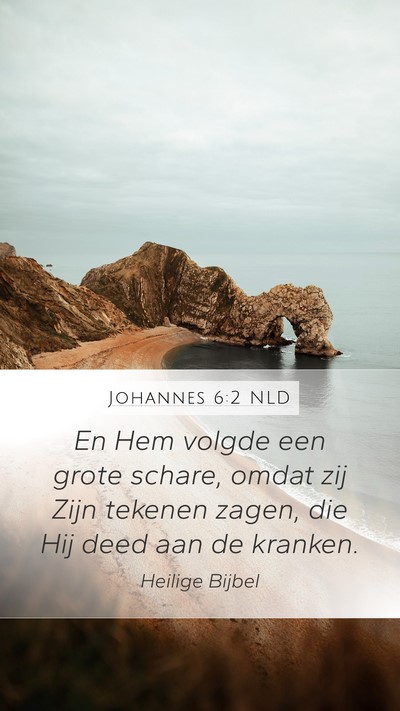 Johannes 6:2 NLD Bible Verse Image