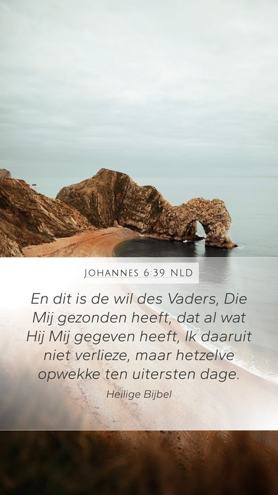 Johannes 6:39 NLD Bible Verse Image