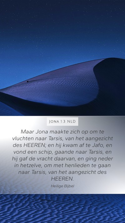 Jona 1:3 NLD Bible Verse Image