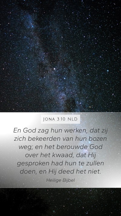 Jona 3:10 NLD Bible Verse Image