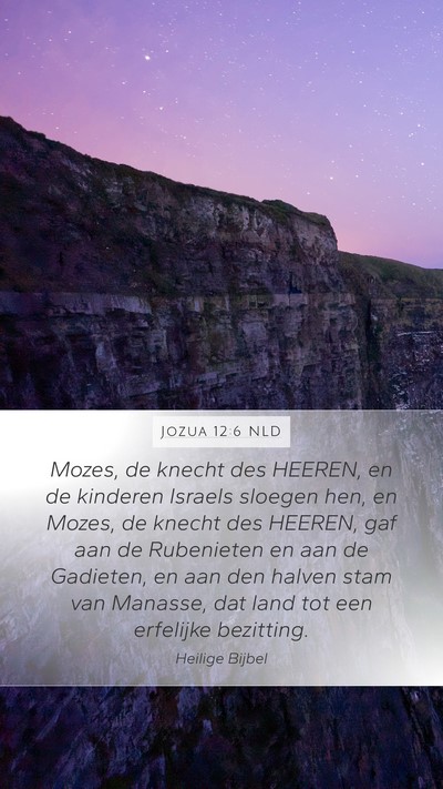 Jozua 12:6 NLD Bible Verse Image