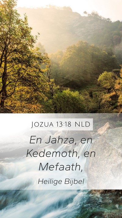 Jozua 13:18 NLD Bible Verse Image