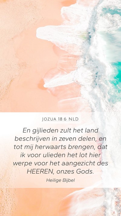 Jozua 18:6 NLD Bible Verse Image
