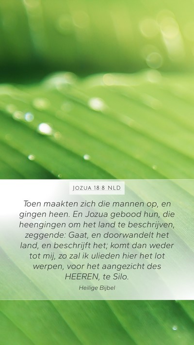 Jozua 18:8 NLD Bible Verse Image