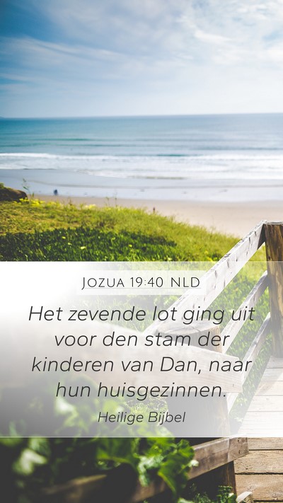 Jozua 19:40 NLD Bible Verse Image