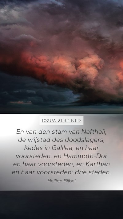 Jozua 21:32 NLD Bible Verse Image