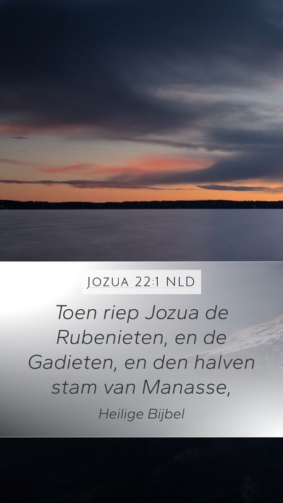 Jozua 22:1 NLD Bible Verse Image