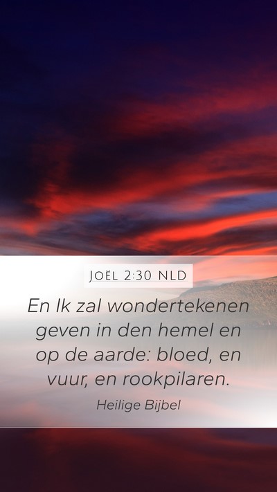 Joël 2:30 NLD Bible Verse Image
