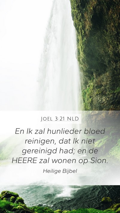 Joël 3:21 NLD Bible Verse Image