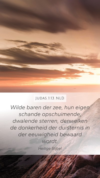 Judas 1:13 NLD Bible Verse Image