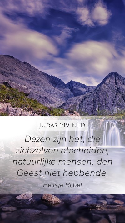Judas 1:19 NLD Bible Verse Image