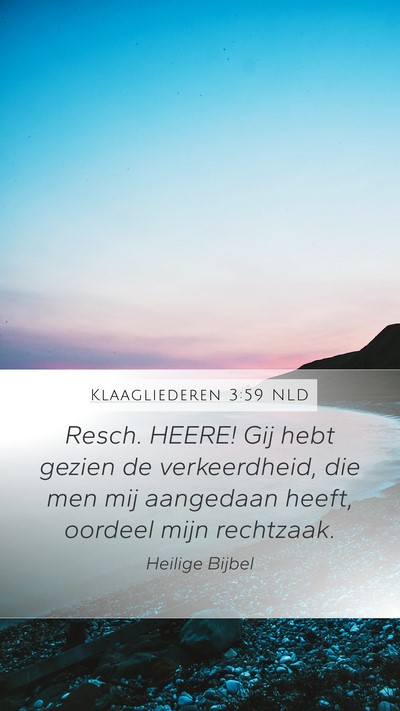 Klaagliederen 3:59 NLD Bible Verse Image