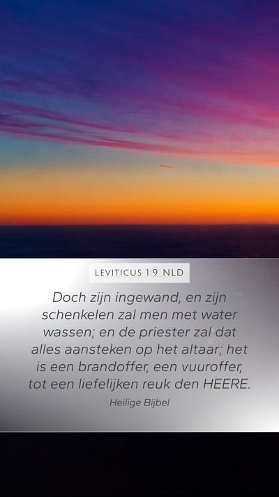 Leviticus 1:9 NLD Bible Verse Image