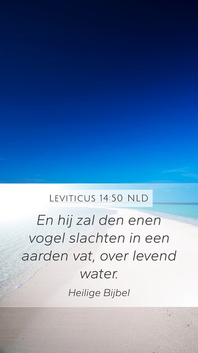 Leviticus 14:50 NLD Bible Verse Image