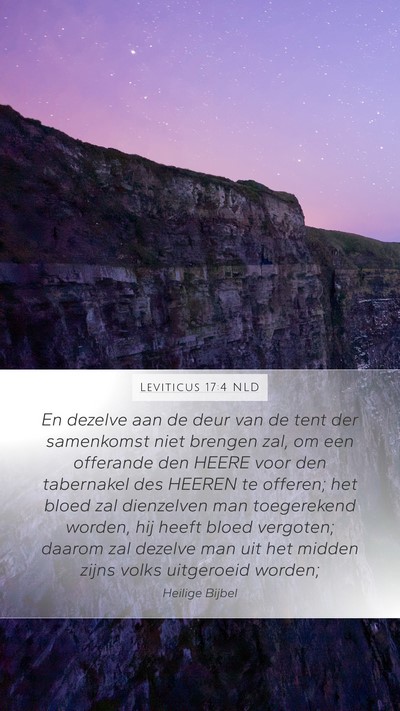 Leviticus 17:4 NLD Bible Verse Image