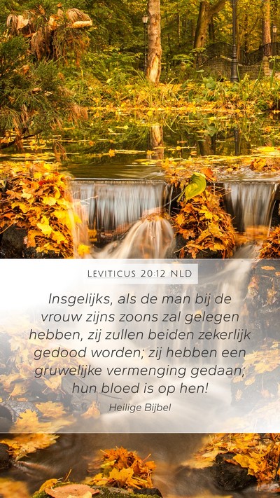Leviticus 20:12 NLD Bible Verse Image