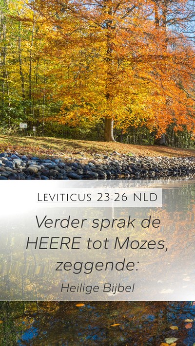 Leviticus 23:26 NLD Bible Verse Image
