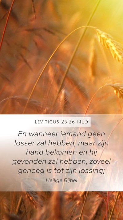 Leviticus 25:26 NLD Bible Verse Image