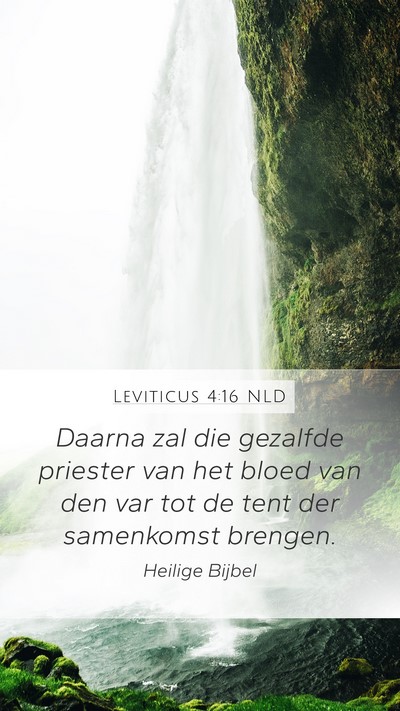 Leviticus 4:16 NLD Bible Verse Image