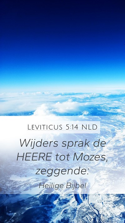 Leviticus 5:14 NLD Bible Verse Image