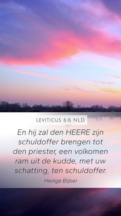 Leviticus 6:6 NLD Bible Verse Image