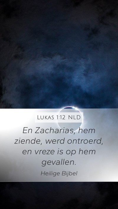 Lukas 1:12 NLD Bible Verse Image