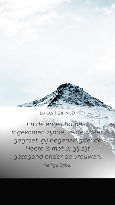Lukas 1:28 NLD Bible Verse Image