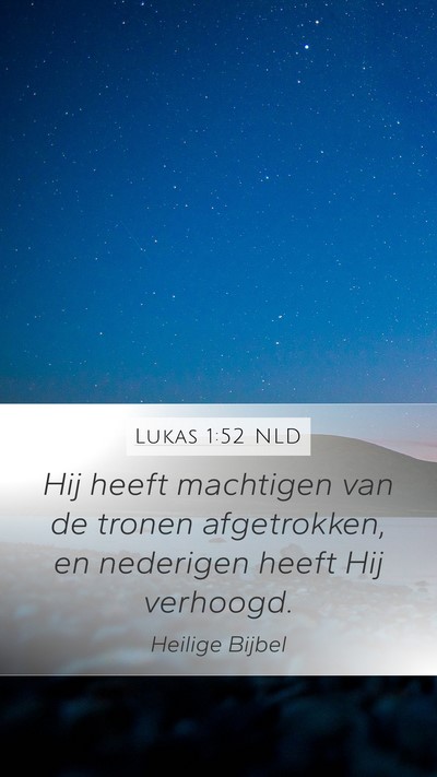 Lukas 1:52 NLD Bible Verse Image